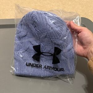 Under Armour Lavender Knit Beanie